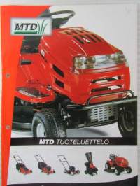 MTD tuoteluettelo - myyntiesite