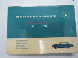 Mercedes-Benz Service Booklet / Huoltolipukevihko