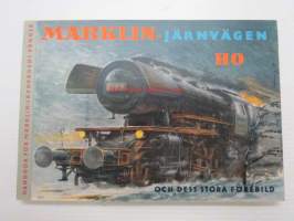 Märklin-järnvägen HO och dess stora förebild - handbok för Märklin-järnvägens vänner -Märklinin pienoismallien ja ratojen esikuvat todellisuudessa,