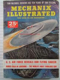 Mechanix Illustrated March 1956 - Amerikkalainen tekniikkalehti