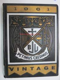 Bob Jones University 1961 Vintage 