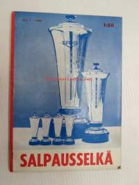 Lahden Hiihtoseura / Salpausselän (Salpausselkä) hiihdot Lahdessa 1.-3.3.1968, Suomen Hiihtoliiton 60-vuotis juhlakilpailut -käsiohjelma