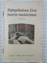 Nykyaikaisen Don Juanin muistelmat