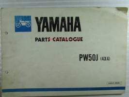 Yamaha Parts Catalogue PW50J (4x4), 124X4-300E1 - Varaosaluettelo