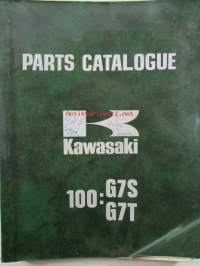 Kawasaki Parts Catalog 100:G7S/G7T - Moottoripyörä varaosaluettelo