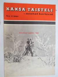 Kansa Taisteli 1961 nr 3: Matti Mikkola - Kohtalon saatto osa XIII - Tauno J. Pukka - eräs partiomatka, R. Kalervo - 