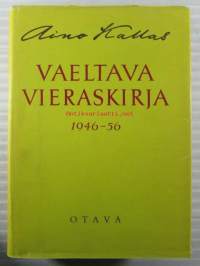 Päiväkirja vuosilta 1946-1956 Aino Kallas