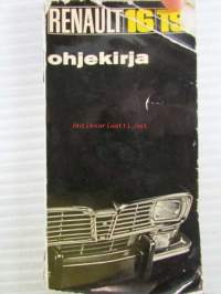 Renault 16TS Ohjekirja