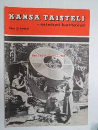 Kansa Taisteli 1963 nr 3 sis. seur. artikkelit; A Kurenmaa - Suomen nainen ja maanpuolustus, Paul Hakli - Viimeiseen mieheen, Erkki Kaita - Päivä Muolaan