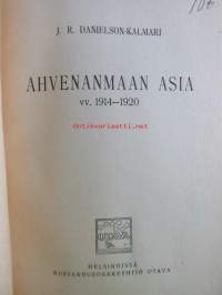 Ahvenanmaan asia vv. 1914-1920