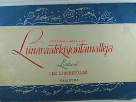 Liinavaatekirjontamalleja