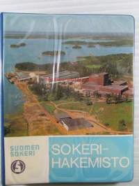Suomen Sokeri, Sokerihakemisto, katso kuvista sisältö tarkemmin.
