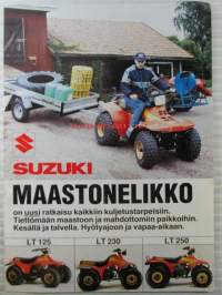 Suzuki Maastonelikko kuljetustarpeisiin malliston esite - Mastonelikko malliston myyntiesite