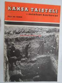 Kansa Taisteli 1966 nr 10 sis. seur. artikkelit; E. Holkeri - Tuskien tie, Vilho Manninen - Rajamies sotavankina 2. osa Sotavankeuteen, Veikko Savolainen - Sodassa