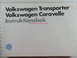 Volkswagen Transporter Caravelle Instruktionsbok - Omistajankäsikirja