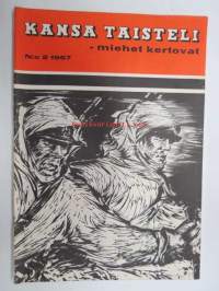 Kansa Taisteli 1967 nr 2, sis. seur. artikkelit; A.O. Väänänen - Mäntyvaaran taistelu 20.12.1939, O. Karvinen - Pommitimme Obozerskajaa, Vilho Manninen -