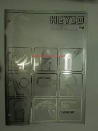 Heyco Tools 1989/E FIM - Työkalut, katso kuvista tarkemmin muut tiedot ja sisällysluettelo