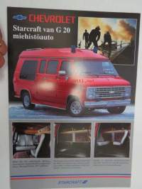 Chevrolet G20 Starcraft van miehistöauto -myyntiesite