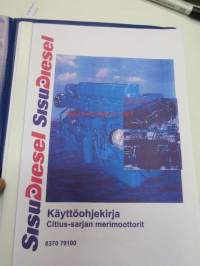 SisuDiesel Cities-sarjan merimoottorit -käyttöohjekirja