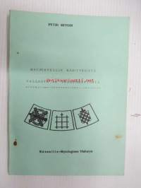 Machiavellin käsityksistä vallasta ja vallankäytöstä - Pekka Siitoin -tuotantoa