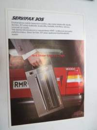 Servifax 305 kannettava telefax -myyntiesite