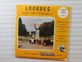 View-Master Lourdes and the Pyrenees - katselulaitteen kuvakiekko