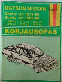 Datsun/Nissan Cherry vm 1979-86 Sunny vm 1982-86, 988cc, 987cc, 1171cc, 1269cc, 1269cc, 1397cc, 1488 - Korjausopas