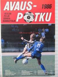 Avauspotku 1986 - Reilun pelin äänenkannattaja