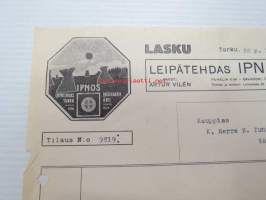 Leipätehdas Ipnos Oy, Turku, 28.6.1930 -asiakirja