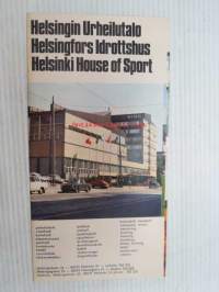 Helsingin urheilutalo / Helsingfors Idrottshus / Helsinki House of Sport -esite
