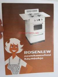 Rosenlew nestekaasuliesi -käyttöohje