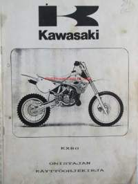 Kawasaki KX80 - Omistajan käyttöohjekirja