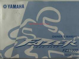 Yamaha FZS1000 Owner's Manual - Käyttöohje