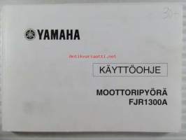 Yamaha Moottoripyörä FJR1300A - Käyttöohje