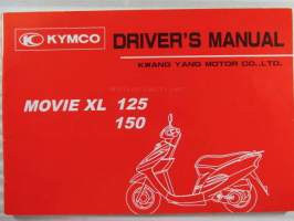 Kymco Driver's Manual Movie XL 125 / 150 - Käyttöohjekirja