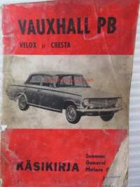 Vauxhall PB  Velox ja Cresta Käsikirja