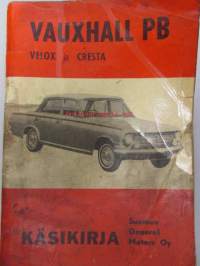 Vauxhall PB  Velox ja Cresta Käsikirja