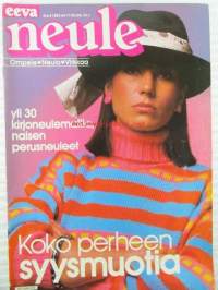 Eeva neule 1983 nr 6, katso sisältö kuvista tarkemmin.