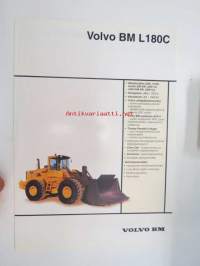 Volvo BM L180C kauhakuormaaja -myyntiesite