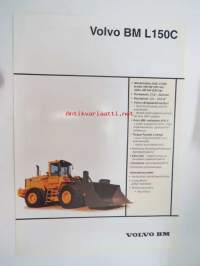 Volvo BM L150C kauhakuormaaja -myyntiesite
