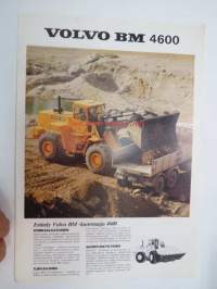 Volvo BM 4600 kauhakuormaaja -myyntiesite