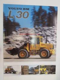 Volvo BM L30 kauhakuormaaja -myyntiesite