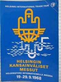 Helsingin kansainväliset messut 1968 / Helsingfors internationella mässa / Helsinki international trade fair - luettelo