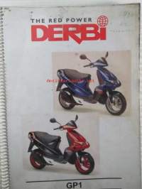 The Red Power Derbi DP1 - Varaosaluettelo