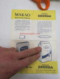 Kuivamaito Oy Makao maitokaakao / Taolusenerga / Baby-Energa -myyntiesite