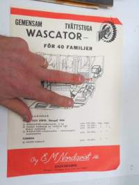Wascator för familjer -myyntiesite