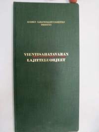 Vientisahatavaran lajitteluohjeet 1979