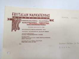 Friitalan Nahkatehdas Oy, Ulvila, 1.7.1944 -asiakirja