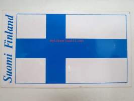 Suomi-Finland Lippu -tarra
