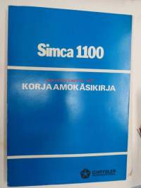 Simca 1100 korjaamokäsikirja